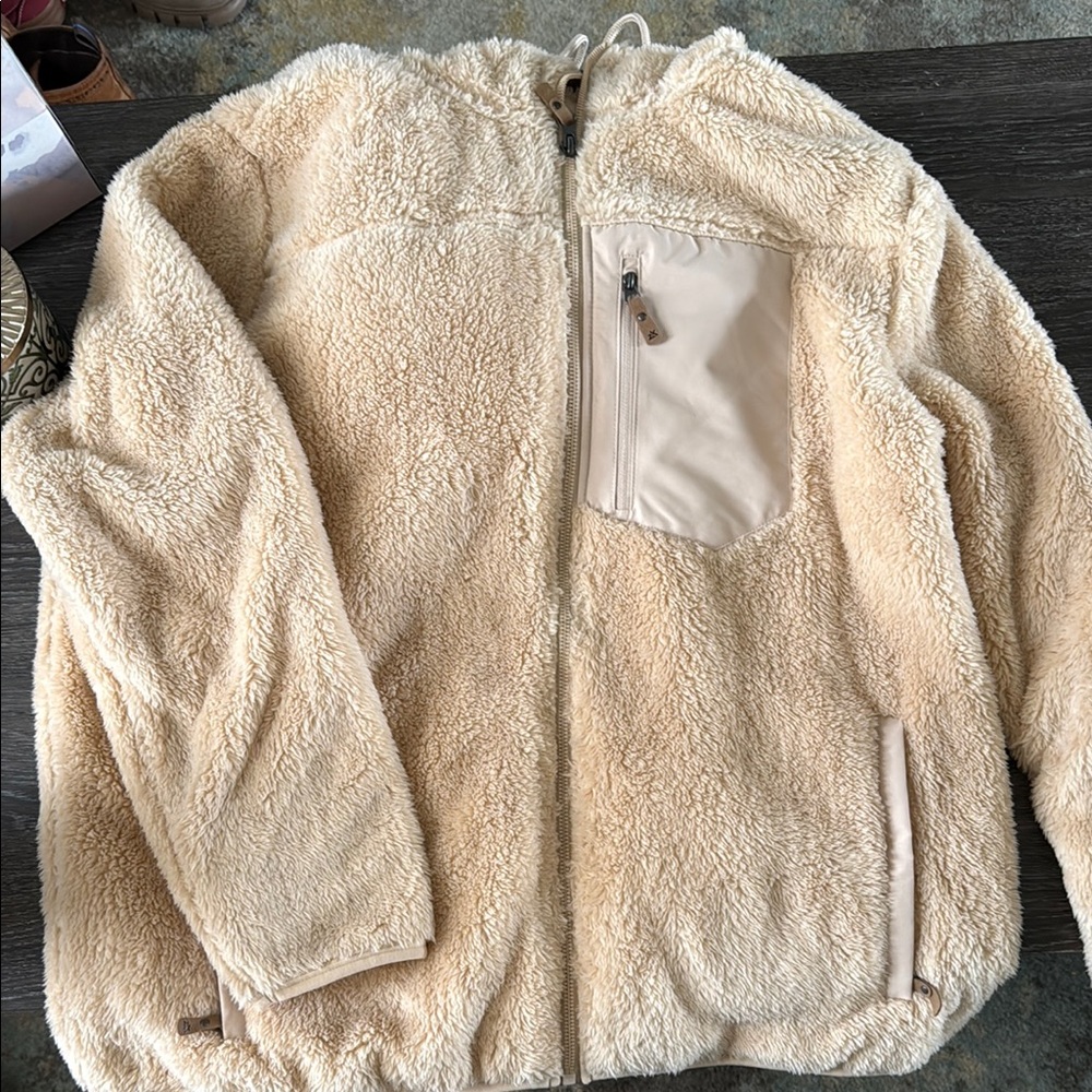 Cozy Cream Sherpa Jacket